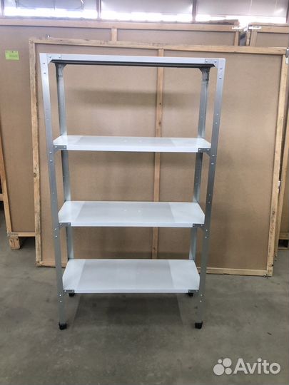 Стеллаж разборный металлический нержавейка