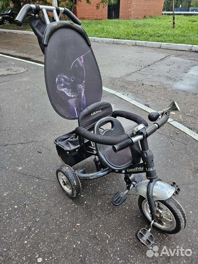 Трехколесный велосипед с родительской ручкой