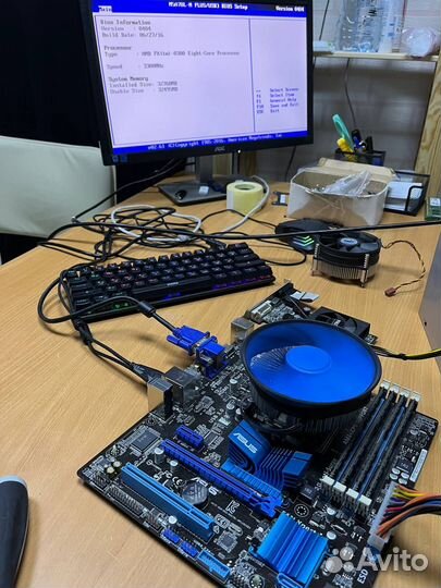 Связка FX8300 + asus M5A78L-M plus / AM3+