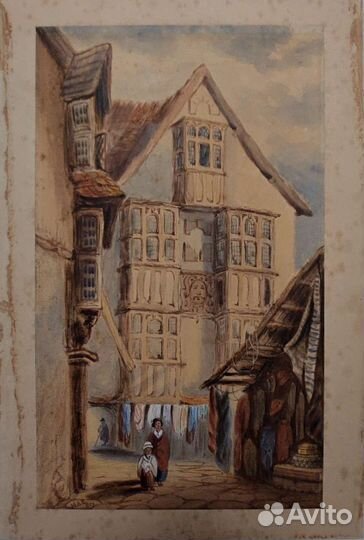 Рисунок Европа, 1859