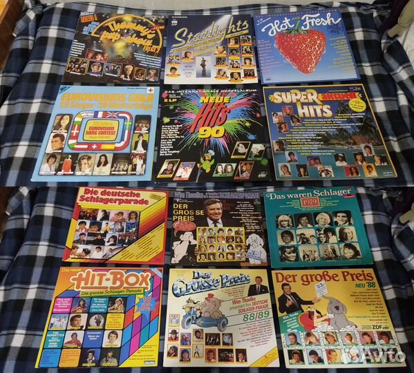 Виниловые пластинки Bee Gees, abba, Phil Collins