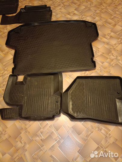 Комплект ковриков в салон,багажник на Hyundai ix35