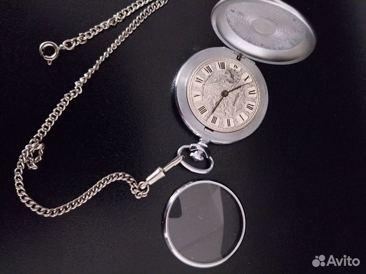 Часы карманные молния