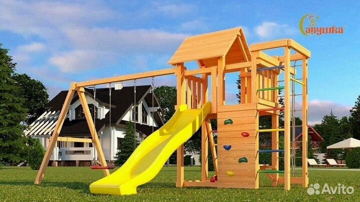 Детская игровая площадка Савушка Мастер 10