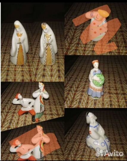 Статуэтка Миниатюра Фарфор СССР