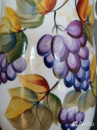 Кувшин фарфор СССР ручная роспись