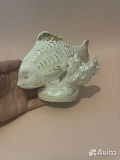 Рыбка Фарфор Дулево 1959 год