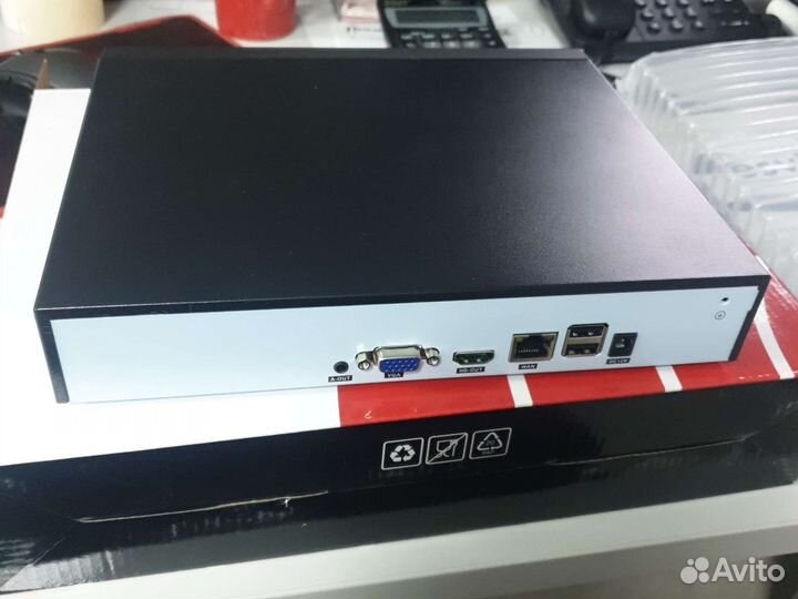 IP видеорегистратор 9 потоков 5.0Мп, H.265, 1HDD