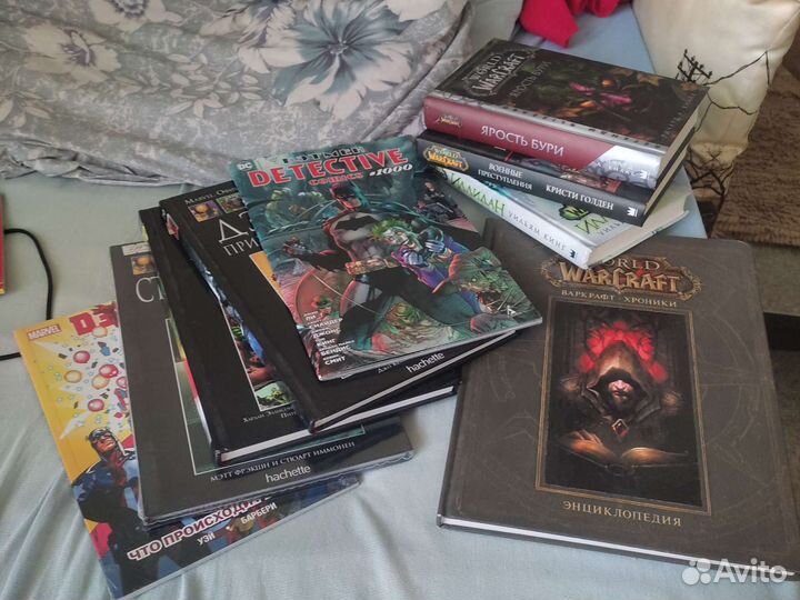 Печатные книги комиксы Marvel DC Warcraft