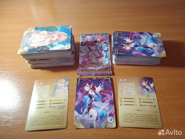 Карточки аниме