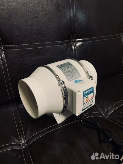 Тихий вытяжной-приточный канальный вентилятор 100