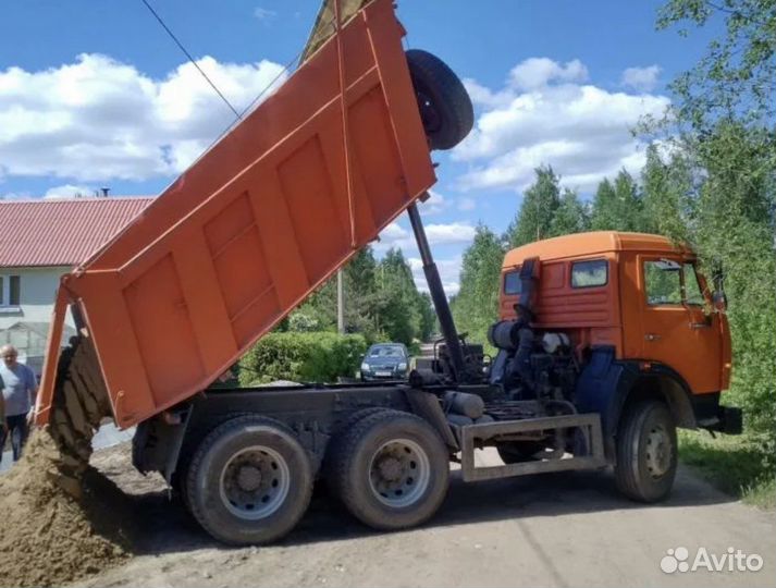 Песок речной намывной с доставкой