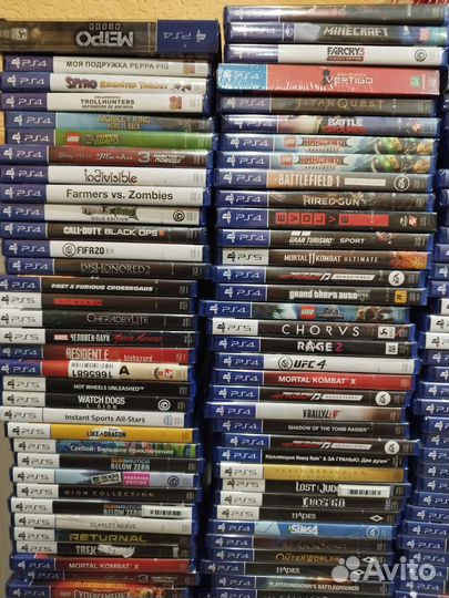 Игры ps4 call of gta Minecraft Lego UFC mk NFS