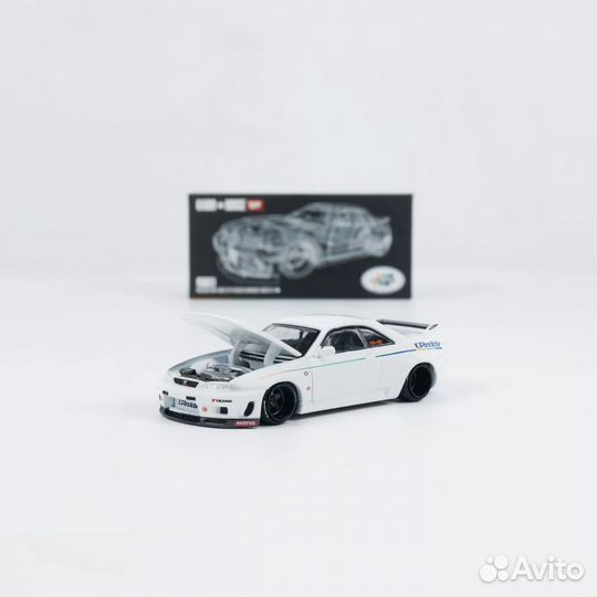 Kaido house 1:64 Nissan Skyline GT-R (R33) Greddy