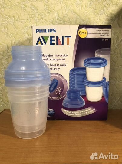 Контейнеры для молока Avent