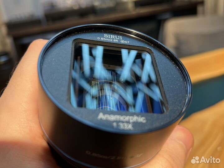 Объектив Sirui 50mm f1.8 anamorphic Micro 4/3 MFT