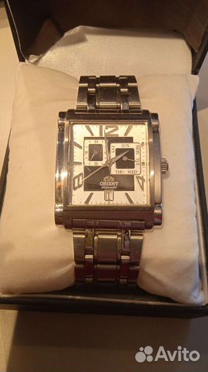 Мужские наручные часы бу ориент, с автоподзаводом