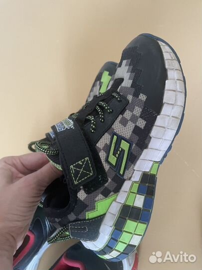 Кроссовки skechers minecraft