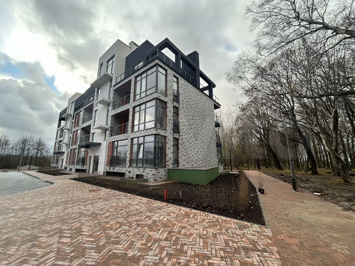 2-к. апартаменты, 57,5 м², 1/4 эт.