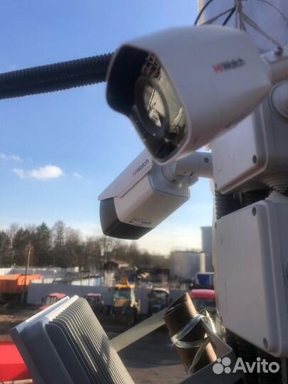 Видеонаблюдение с монтажом