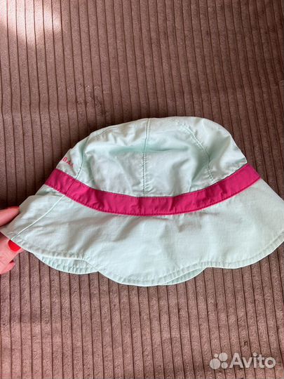 Панама для девочки солнцезащитная