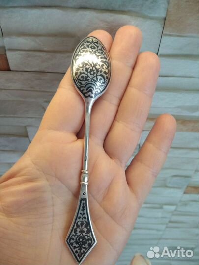 Ложка чайная 875 проба СССР