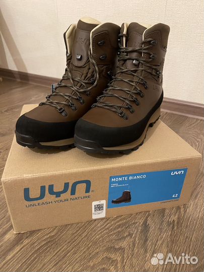 Ботинки мужские UYN Monte Bianco WP Brown/Black