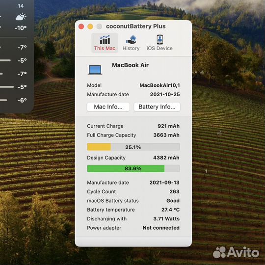 Macbook Air M1 512/16gb