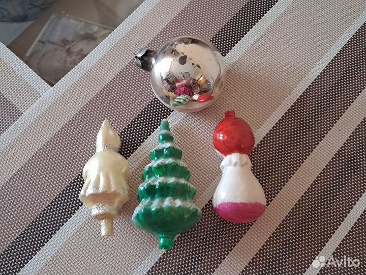 Елочные игрушки СССР одним лотом