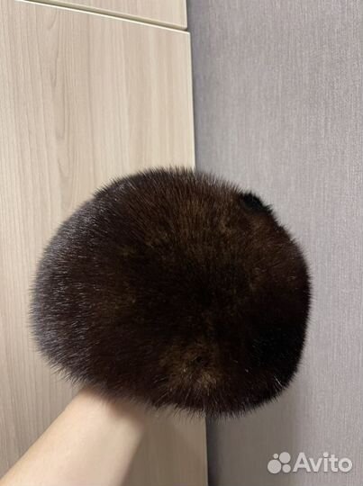 Шапка норковая женская