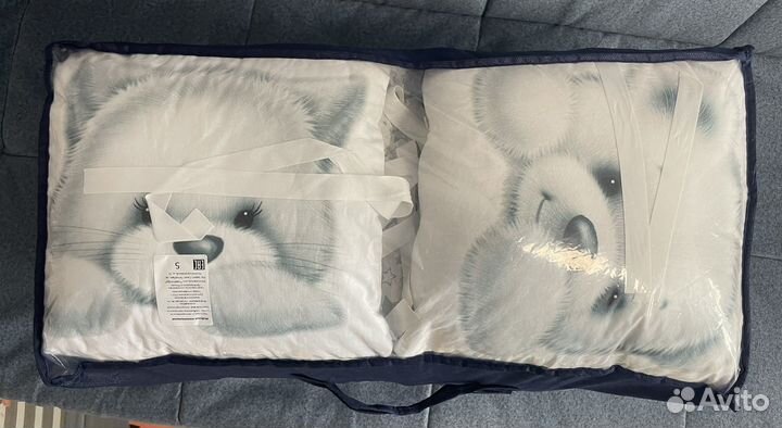 Бортики в детскую кроватку