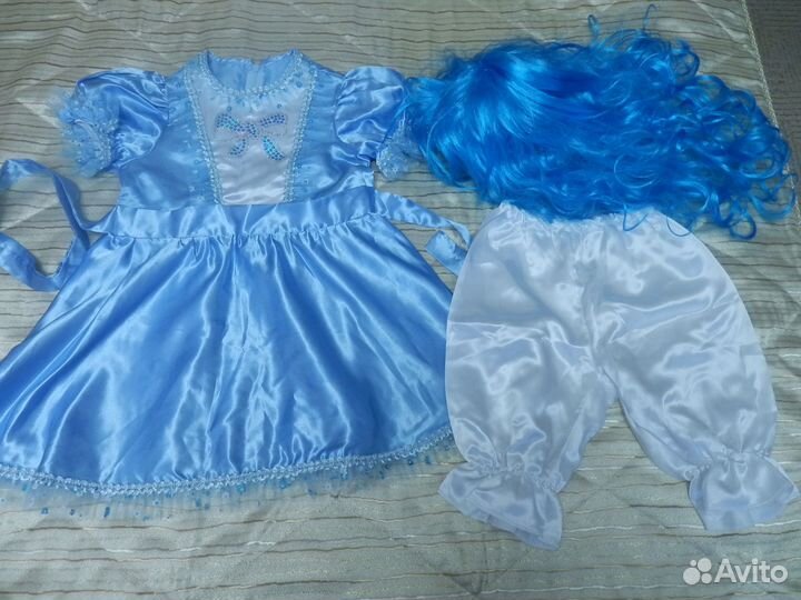 Карнавальный костюм Мальвина для девочки