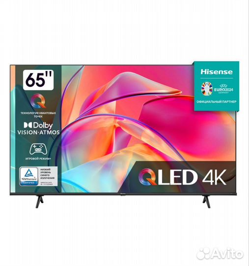 Новый Телевизор Hisense 65E7KQ