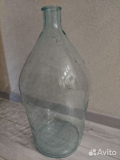Бутыль стеклянная 15 литров