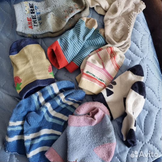 Носки детские б/у с рождения до года