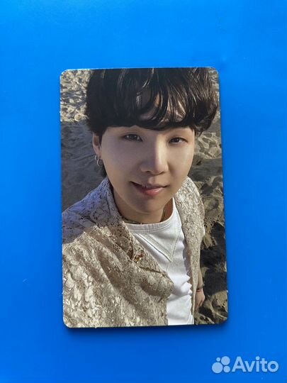 Карта BTS Юнги из альбома Butter версия peaches