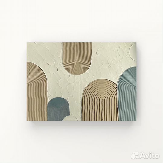 Текстурная картина арки 60х80
