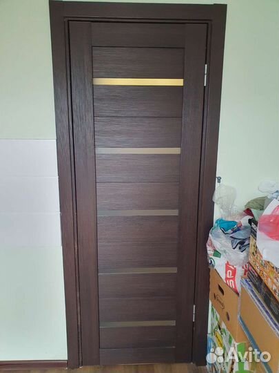 Дверь межкомнатная бу с коробкой 70200