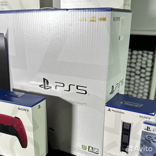 Sony Playstation 5 (3 ревизия; 500 игр)