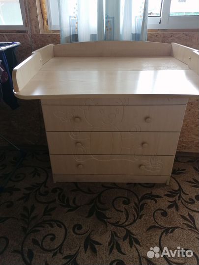 Комод детский с пеленальным столиком