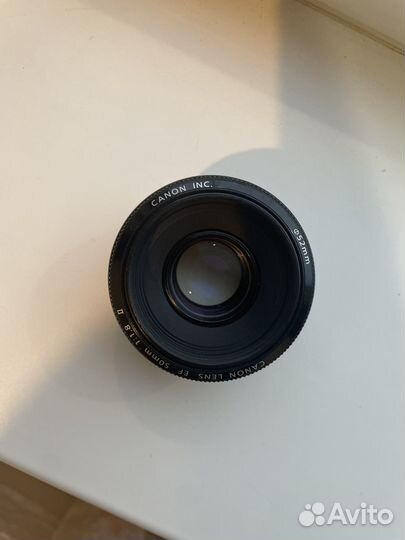 Объектив canon 50mm 1 8 ef