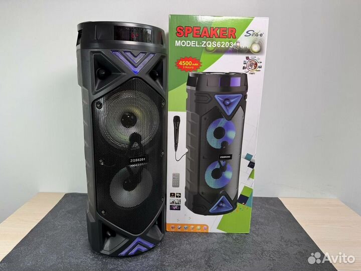 Беспроволная колонка speaker zqs6210 новая