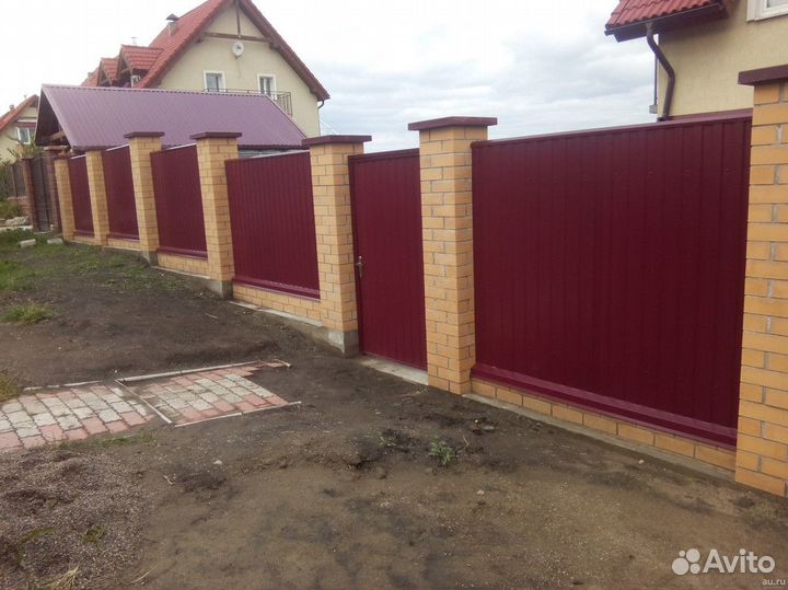 Забор под ключ 431