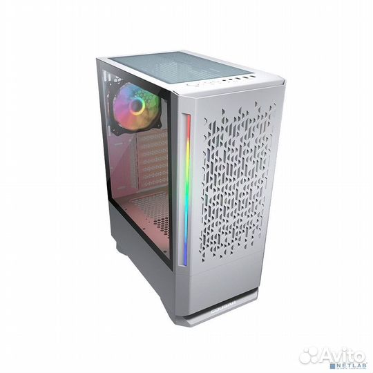 Cougar MX430 Air RGB White, 3х120мм argb Fan + 2x