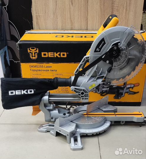 Торцовочная пила deko dkms255 Laser