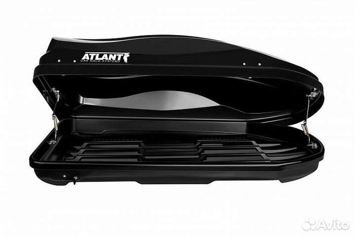 Бокс Diamond 352 (135*80*40) 350л., чёрный глянец