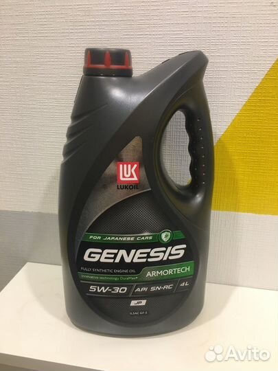 Моторное масло лукойл genesis 5w30