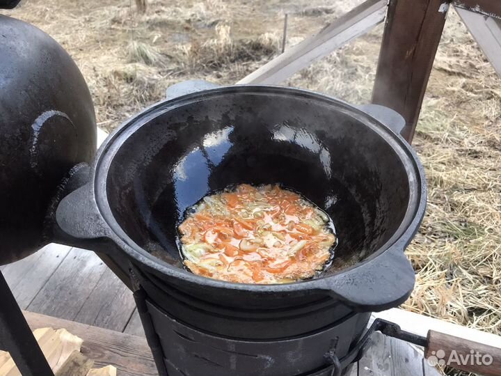 Казан чугунный 4,5 литра