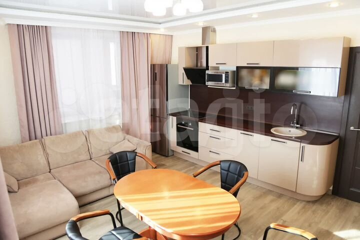 2-к. квартира, 66,9 м², 5/21 эт.