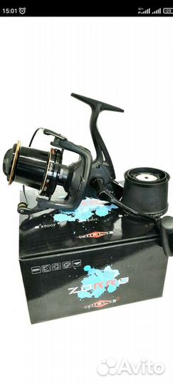 Катушка карповая mifine zorro и удилище